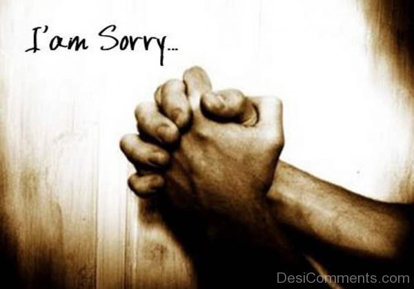 I’ Am Sorry Picture