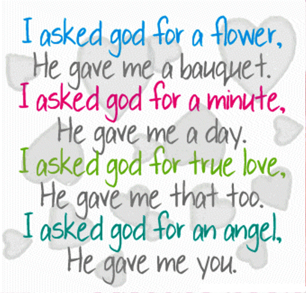 I Asked God For A Flower-yuj605DESI18