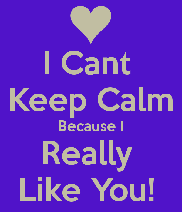 I Can't Keep Calm Because I Really Like You-DC1DC21