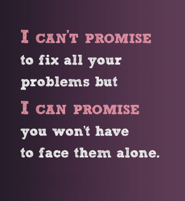 I Can’t Promise