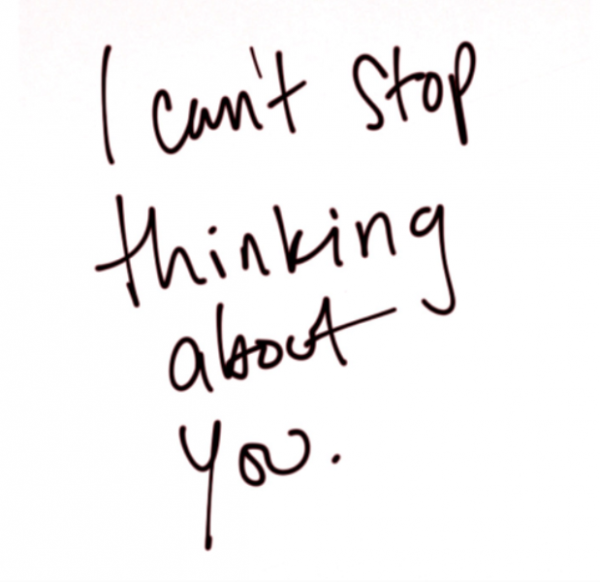 I Can’t Stop Thinking About You