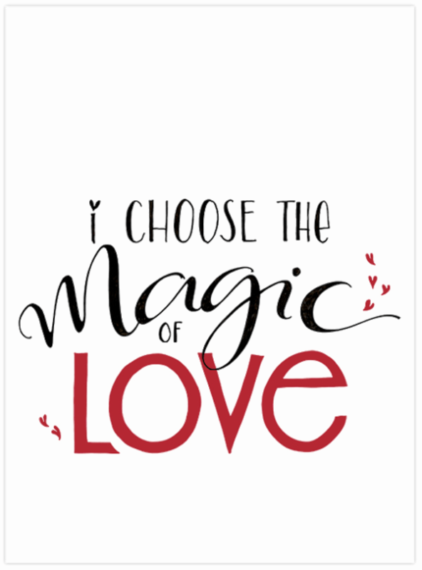 I Choose The Magic Of Love