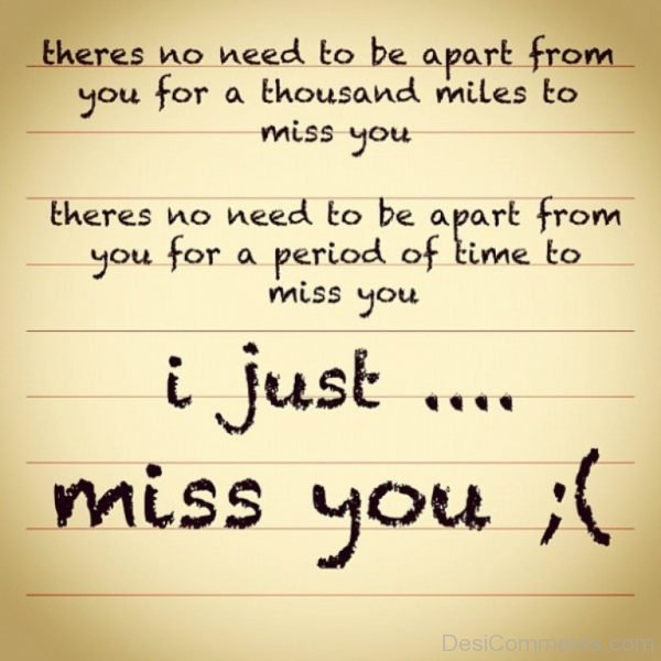 I Just Miss You-DC036