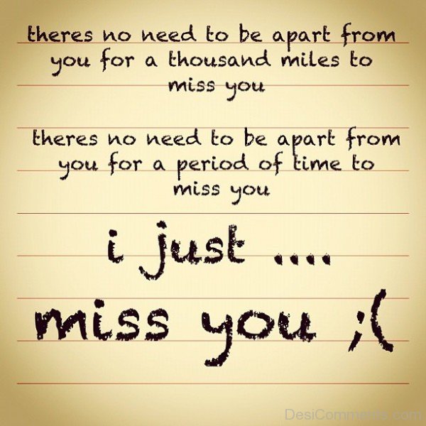 I Just Miss You-DC178