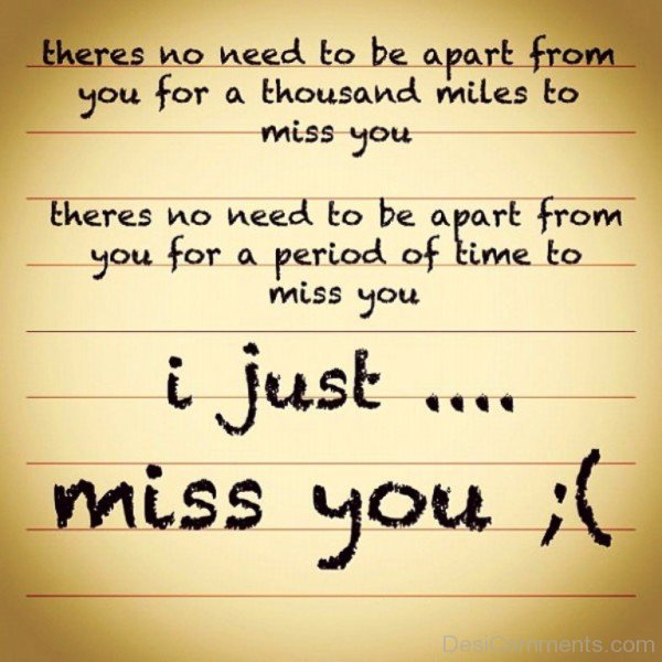 I Just Miss You-umt705DESI12