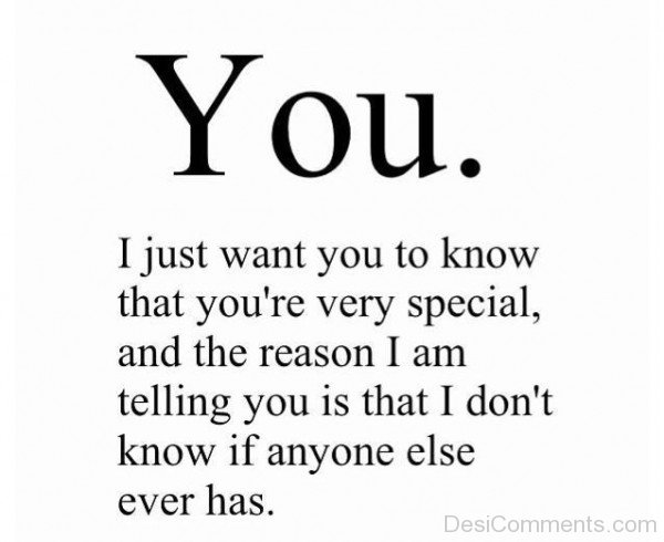 I Just Want You To Know That You're Very Special-DC63DC44