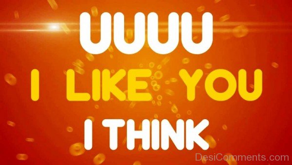 I Like You I Think