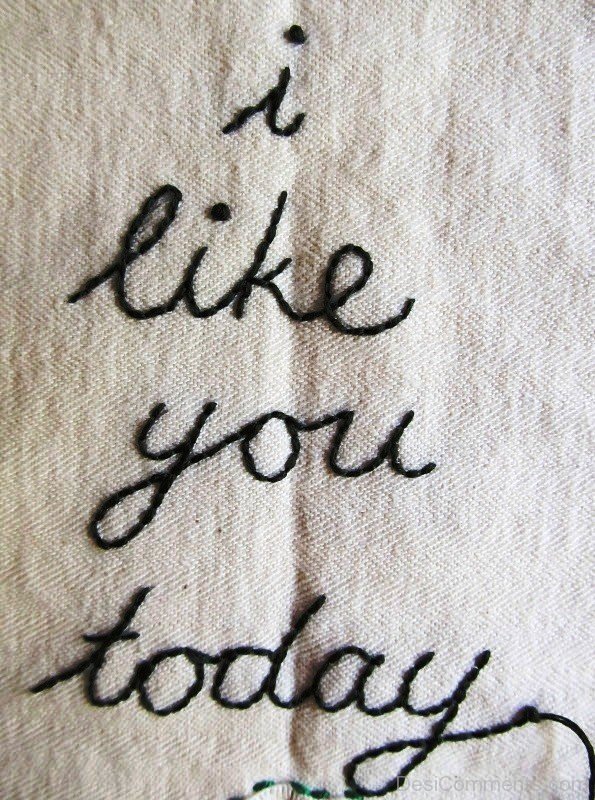 I Like You Today