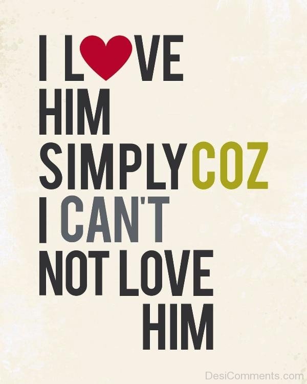 I Love Him Simply-qw116DC6614