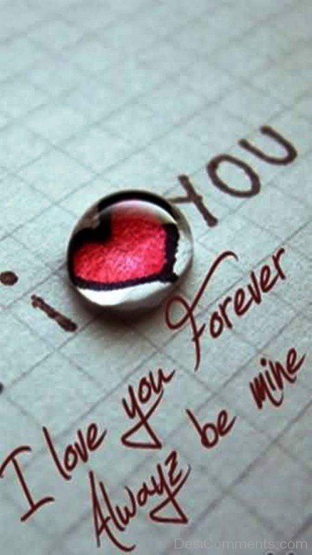I Love You Forever Always Be Mine-qw119DC999DC04
