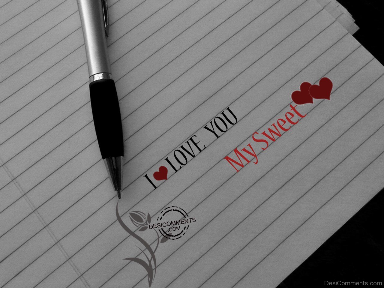 I Love You My Sweetheart - DesiComments.com