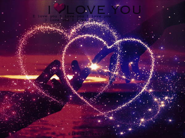 I Love You Sparkling Image-gn518DC77DC34