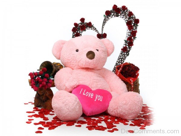 I Love You Teddy Bear Image