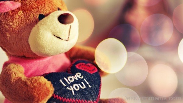 I Love You Teddy Bear Picture