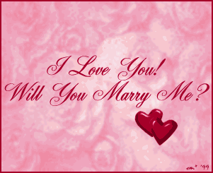 I Love You Will You Marry Me Heart Beating