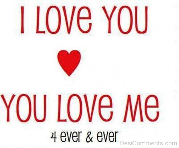 I Love You,You Love Me Forever And Ever-pol9021DC031