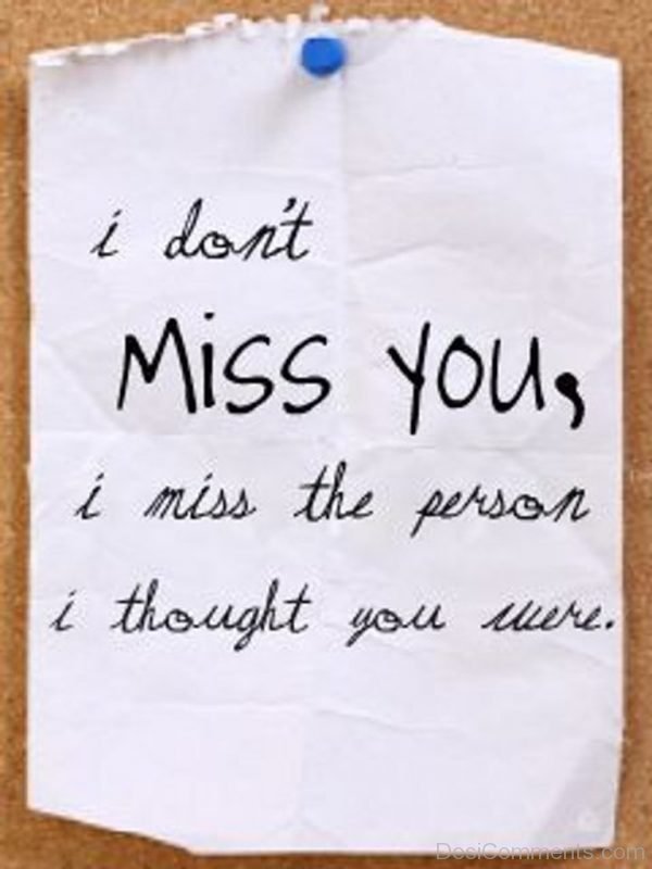 I Miss The Person-DC042