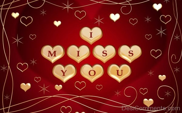I Miss You Heart Image-DC048