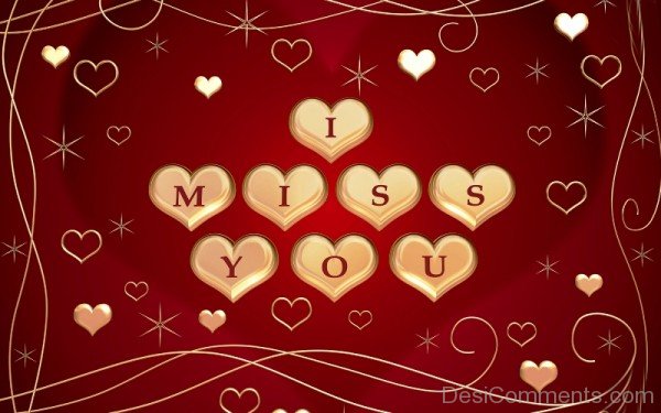 I Miss You Heart Image- Dc 4037