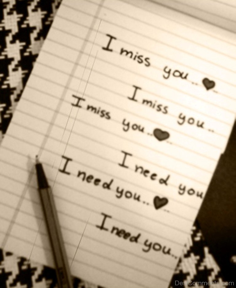 Miss u need u