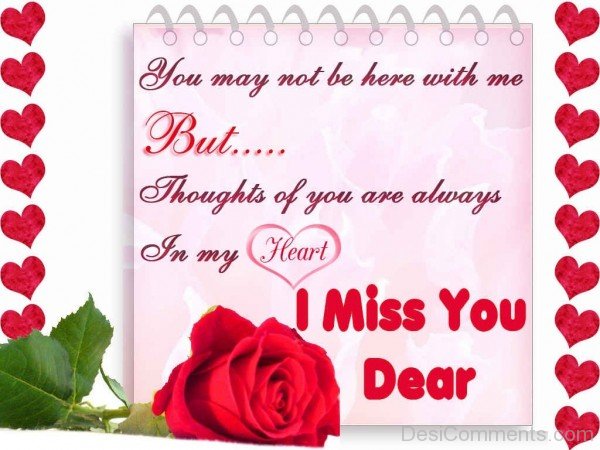 I Miss You My Dear