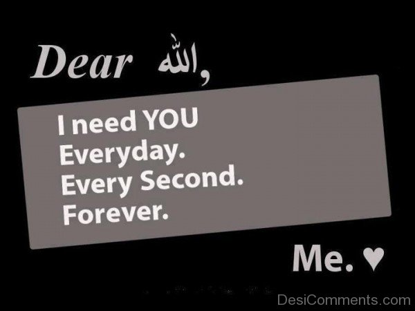 I Need You Everyday,Every Second-DC990332
