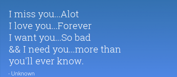 I Need You More Than You’ll Ever Know