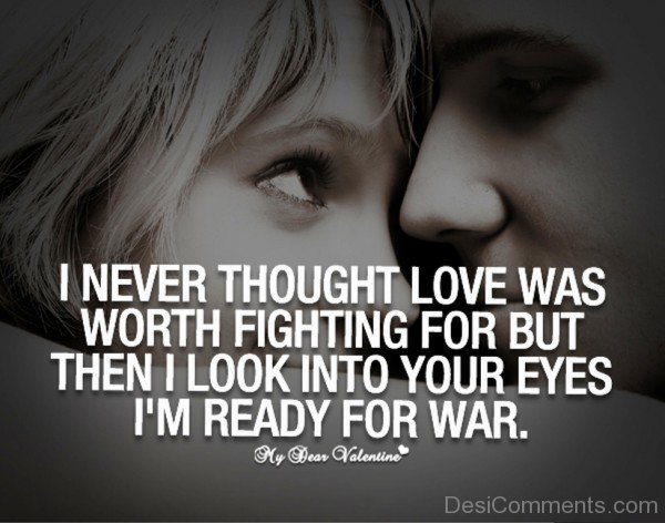 I Never Thought Love Was Worth Fighting-jhk109DESI22