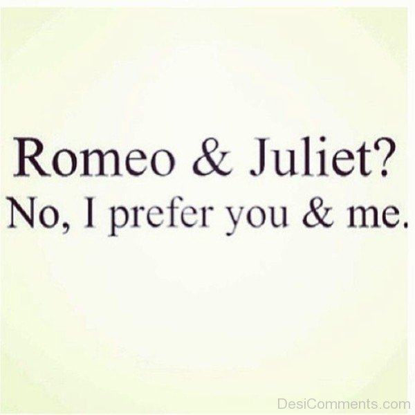 I Prefer You And Me