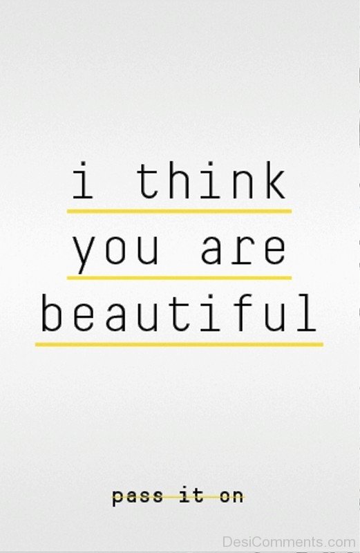 I Think You Are Beautiful-ybe2022DC092