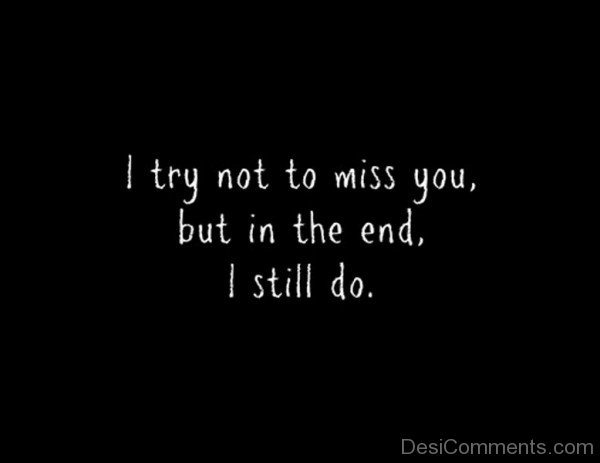 I Try Not To Miss You-DC198