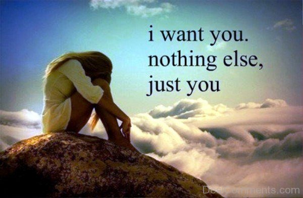 I Want You Nothing