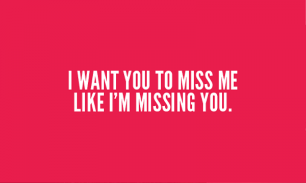 I Want You To Miss Me-tx323DC8812