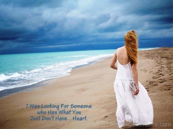 I Was Looking For Someone