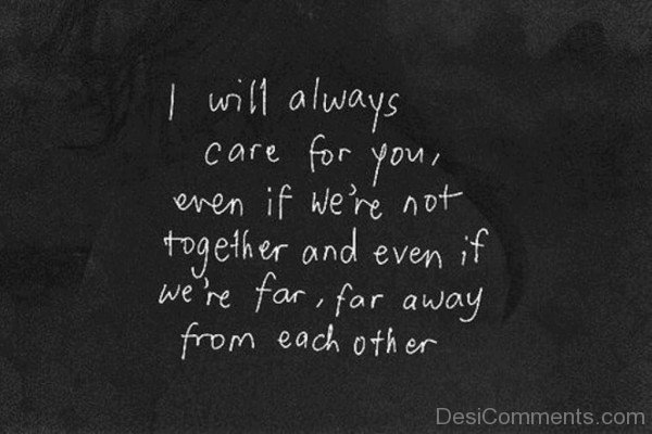 I Will Always Care For You