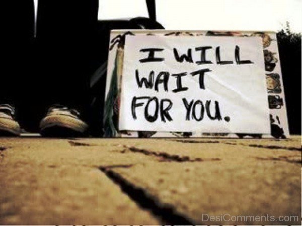 I Will Wait For You Image