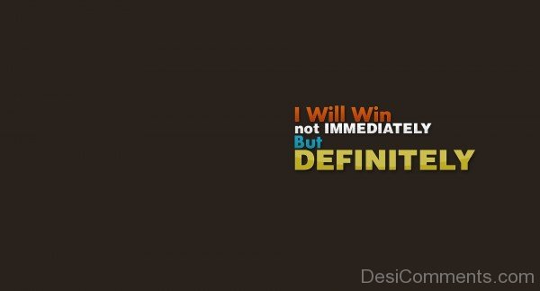 I Will Win-DC987DC150