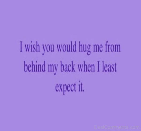 I Wish You Would Hug Me-DC080