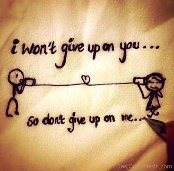 I Won't Give Up On You-re417DEsI11