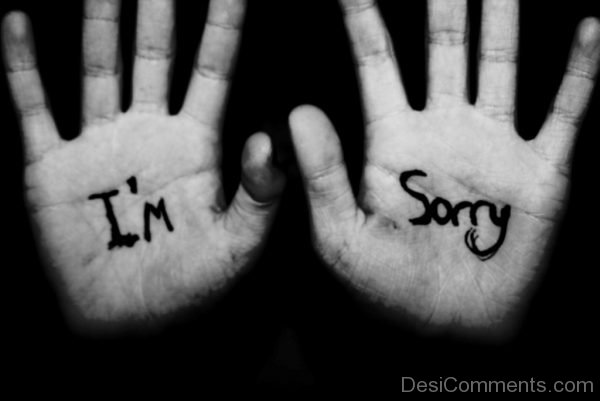 I'M Sorry.-Dc32