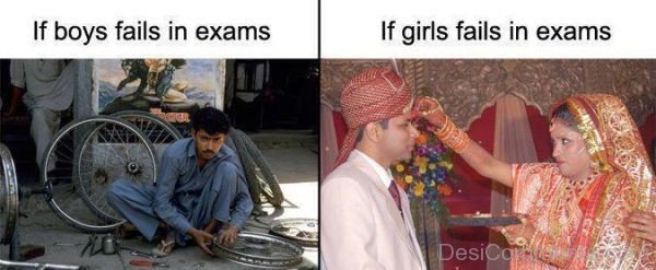 If Boy Fails In Exam