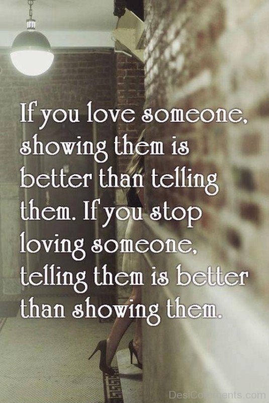 If you love someone