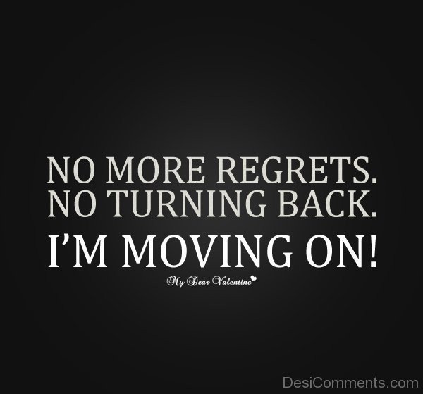 I’m Moving On