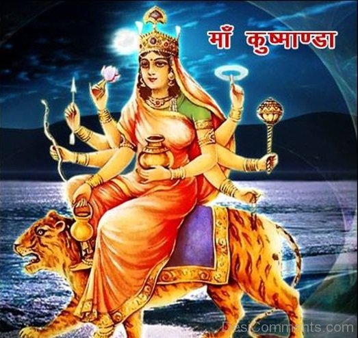 Image Kushmanda Maa – Happy Navratri