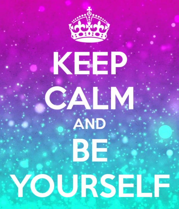 Image Of Keep Calm And Be Yourself-DC0056