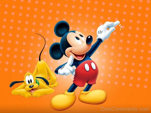 Image Of Micky With Pluto
