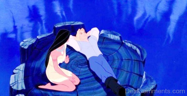 Image Of Pocahontas And John Smith