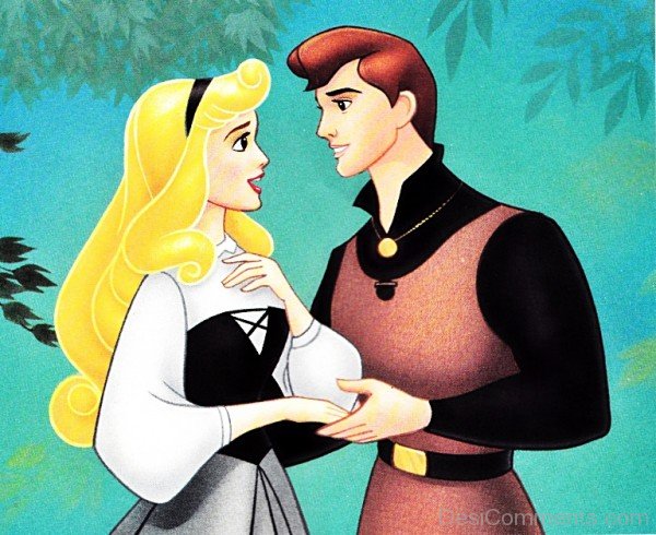 Image Of Princess Aurora With Prince Philip