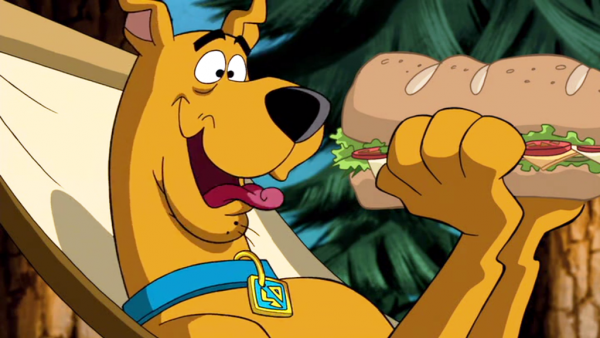 Image Of Scooby Doo Eating Food