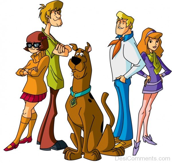 Image Of Scooby Doo With His Family